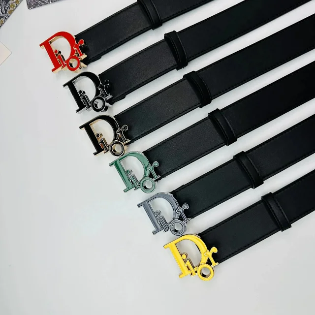 Dior Belts CD buckle monogram belt product detail image 5