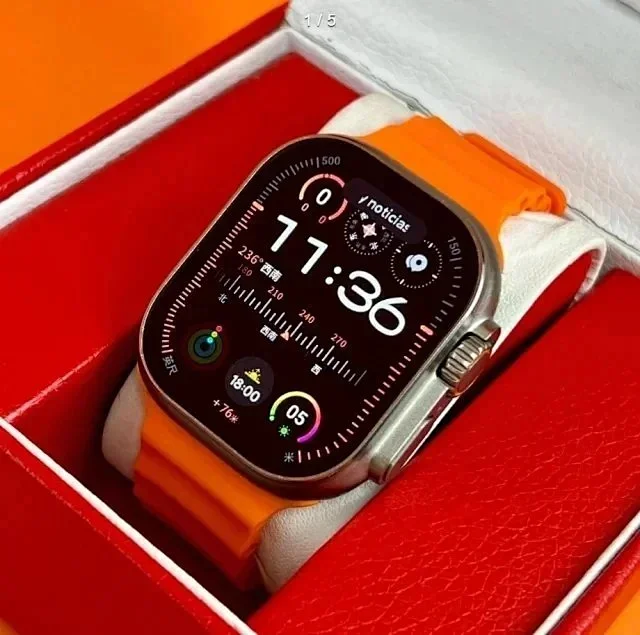 Unbranded Smartwatches Rugged rectangular smartwatch with silicone strap product detail image 1
