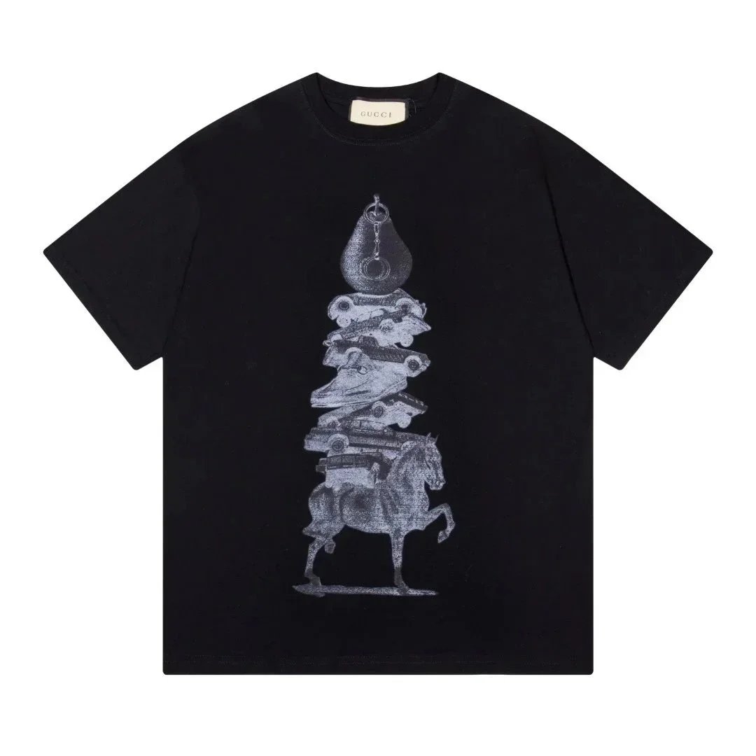 Gucci T-Shirts Graphic Print — 0103099CPZC
