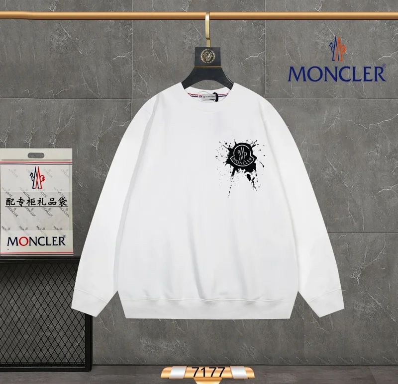 Moncler Hoodies & Sweatshirts Crewneck Logo Sweatshirt image 12