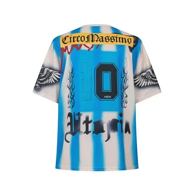 Unbranded Football Jerseys Graphic Print Short-Sleeve Jersey product detail image 9