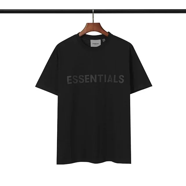 ESSENTIALS T-Shirts Logo Print Crewneck T-Shirt product detail image 3