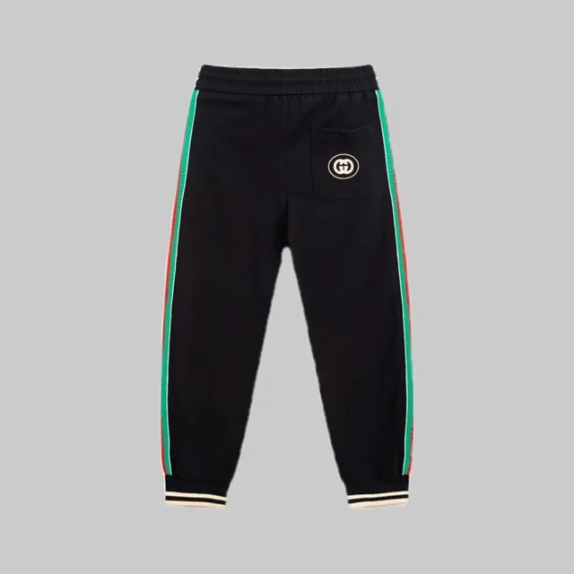 Gucci Trousers Jogger with logo and side-stripe details product detail image 1