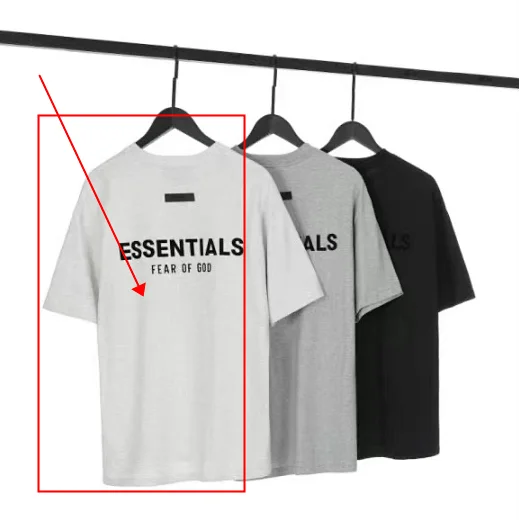 Fear of God T-Shirts ESSENTIALS and Nike NBA graphic logo designs product detail image 8