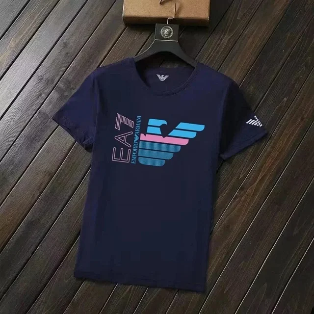 Emporio Armani T-Shirts EA7 Logo Short-Sleeve T-Shirt product detail image 9