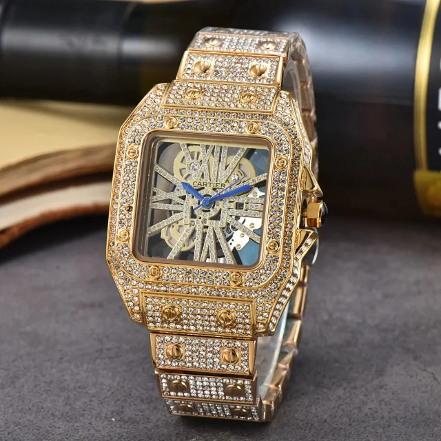 Cartier Watches Analog wristwatch with Roman numeral dial product detail image 5