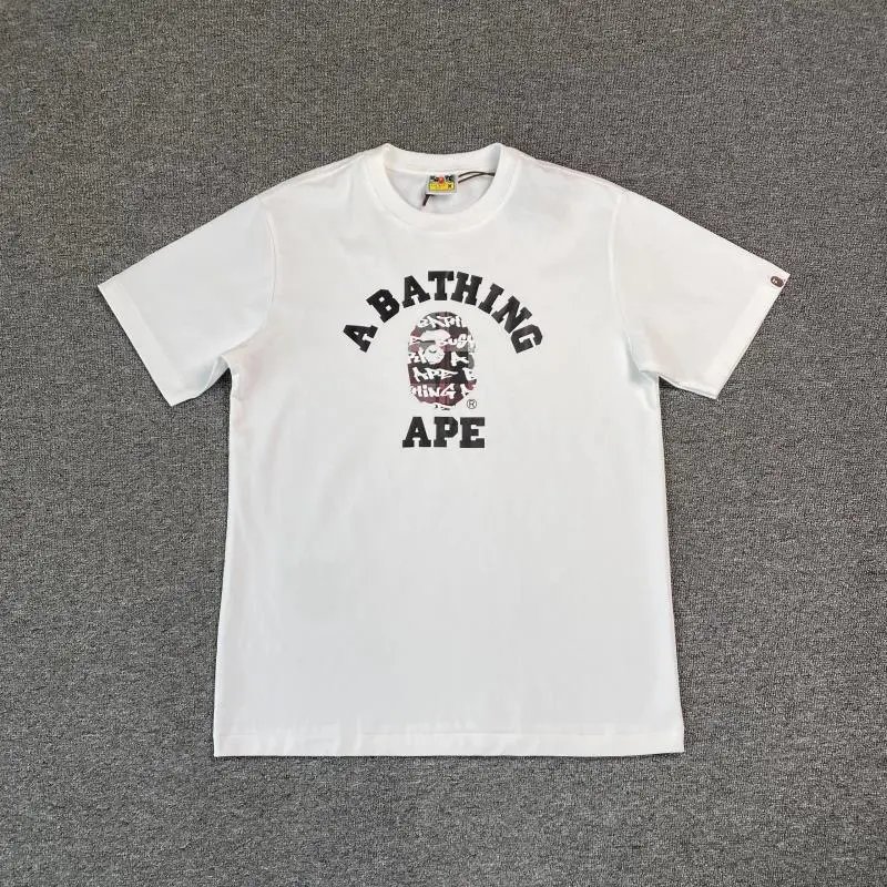 A BATHING APE T-Shirts Short-Sleeve Head Graphic image 10