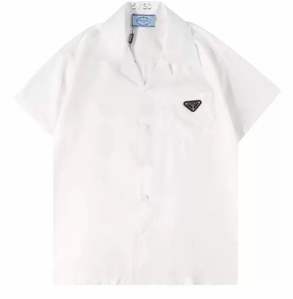 Prada Printed Short-Sleeve Shirt Yellow Black Multicolor - 8