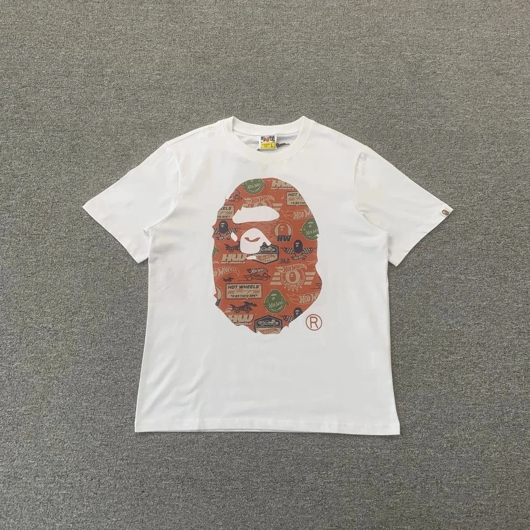 A BATHING APE T-Shirts Short-Sleeve Head Graphic — 1