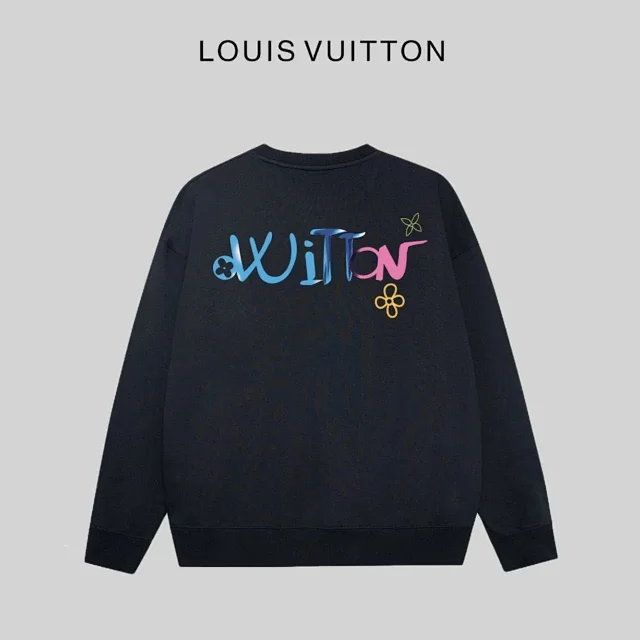 Louis Vuitton Hoodies & Sweatshirts Logo Print Crewneck Sweatshirt product detail image 11