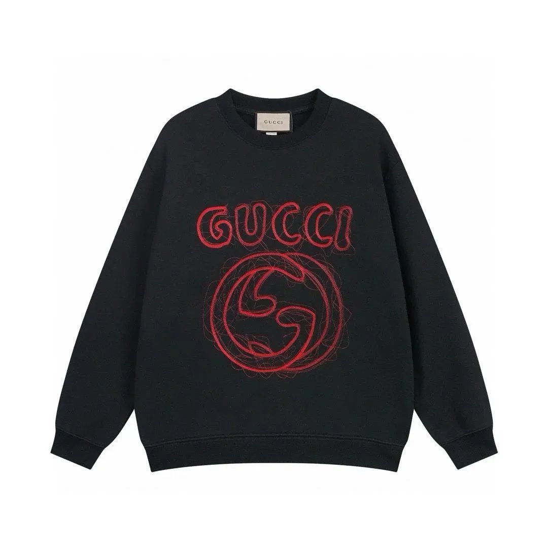 Gucci Knitwear Logo Jacquard Crewneck Sweater — 15