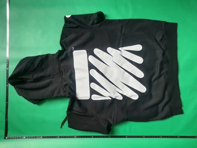 Off-White Hoodies & Sweatshirts Graphic Zip-Up Hoodie product detail image 4