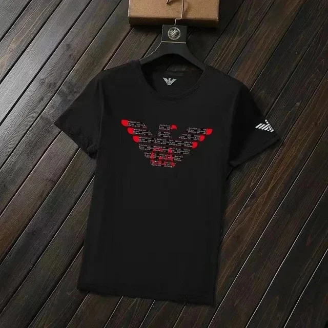 Emporio Armani T-Shirts EA7 Logo Short-Sleeve T-Shirt product detail image 2