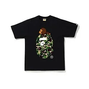 A BATHING APE T-Shirts Head Graphic Short-Sleeve T-Shirt product detail image 7