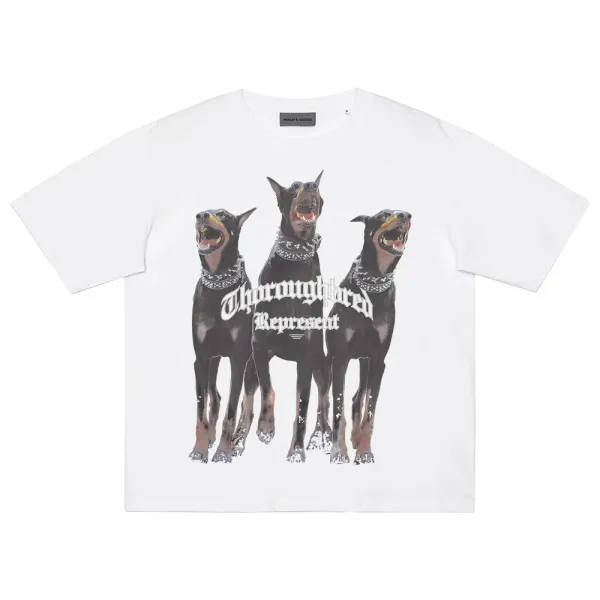 Nobady & Foskis Thornighbred Represent White T-Shirt - 1