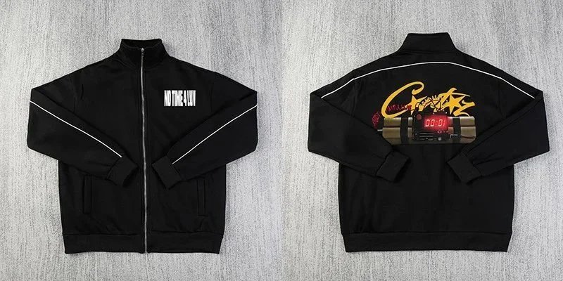 Corteiz Jackets Zip-Up Graphic Track Jacket — 34