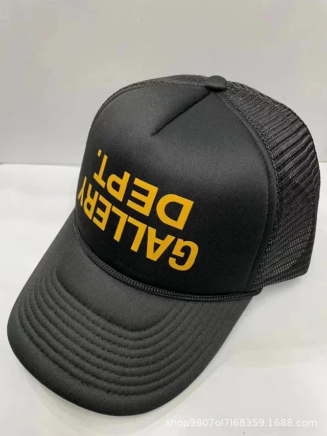 Gallery Dept. Hats Mesh Trucker Cap with Logo Print product detail image 7