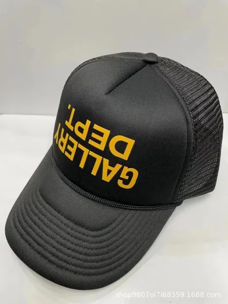 Gallery Dept. Mesh Back Trucker Cap Black - 8