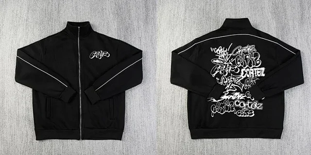 Corteiz Jackets Zip-Up Graphic Track Jacket product detail image 10