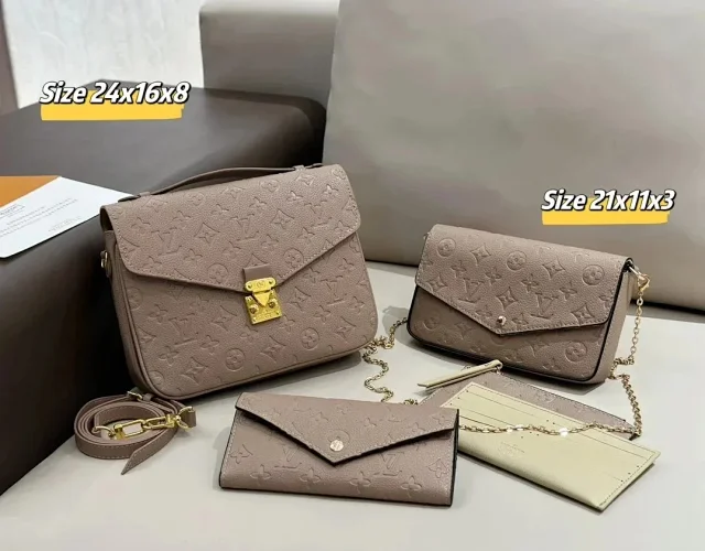 Louis Vuitton Handbags Multi-Piece Embossed Monogram Handbag Set product detail image 1