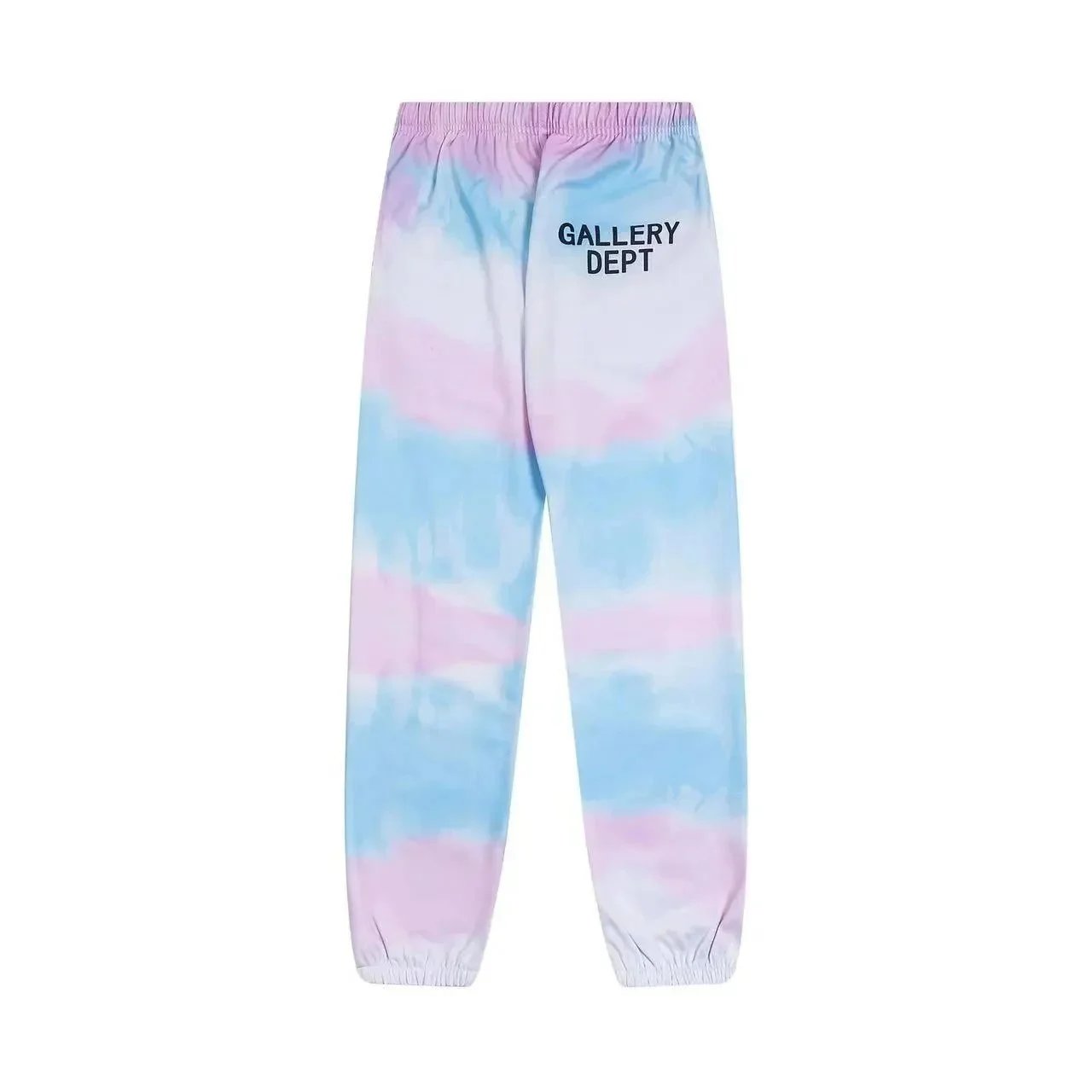 Gallery Dept. Trousers Paint-splatter sweatpants with logo print image 3