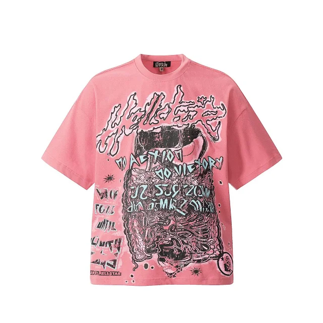 Hellstar T-Shirts Washed Graphic Print product detail image 28