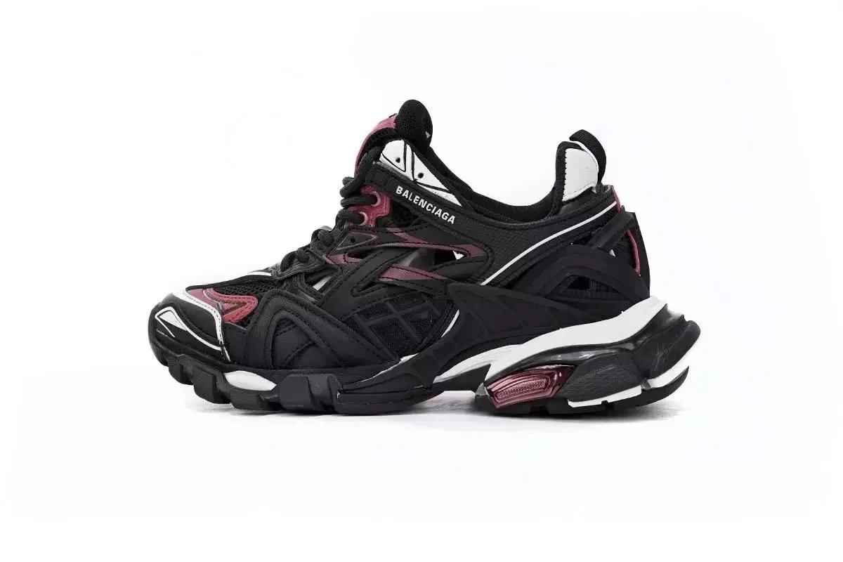 Balenciaga Sneakers Track — Black Red