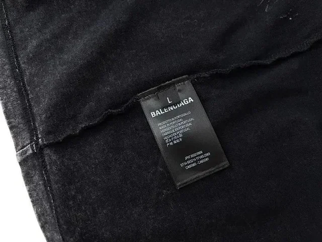 Balenciaga T-Shirts Short-Sleeve Logo Print product detail image 10