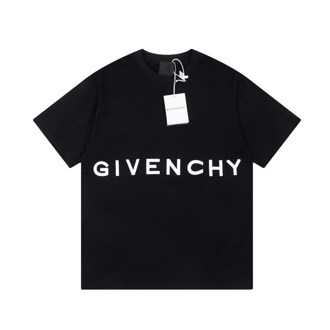 Givenchy T-Shirts Short-Sleeve Logo Graphic — 33