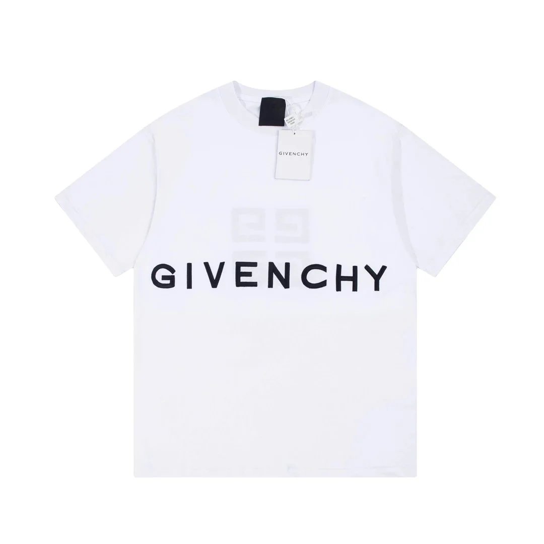 Givenchy T-Shirts Short-Sleeve Logo Graphic — 34