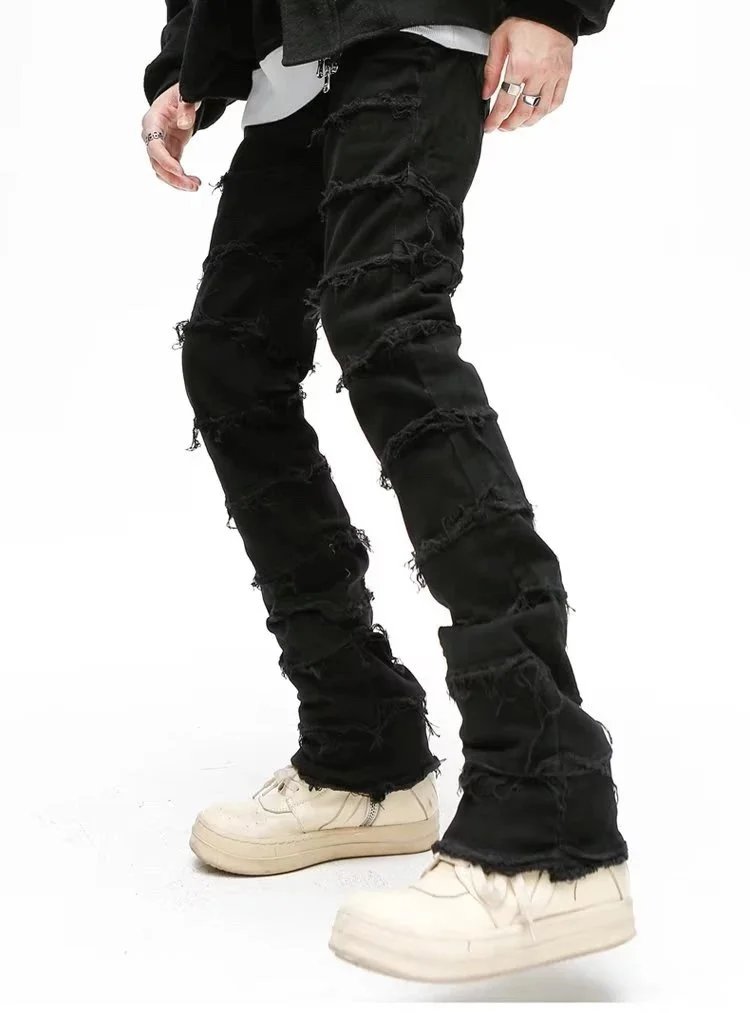 AMIRI Jeans Distressed Graphic Patch image 8