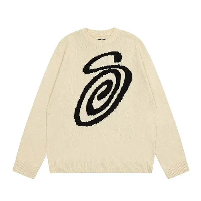 Stüssy Knitwear Graphic Logo Knit Crewneck Sweater product detail image 13