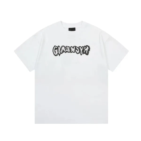 Givenchy Distressed Logo Black T-Shirt - 6