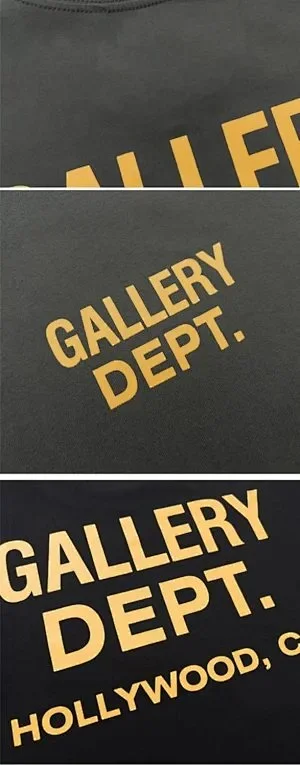 Gallery Dept. T-Shirts Short-sleeve logo print T-shirt product detail image 7