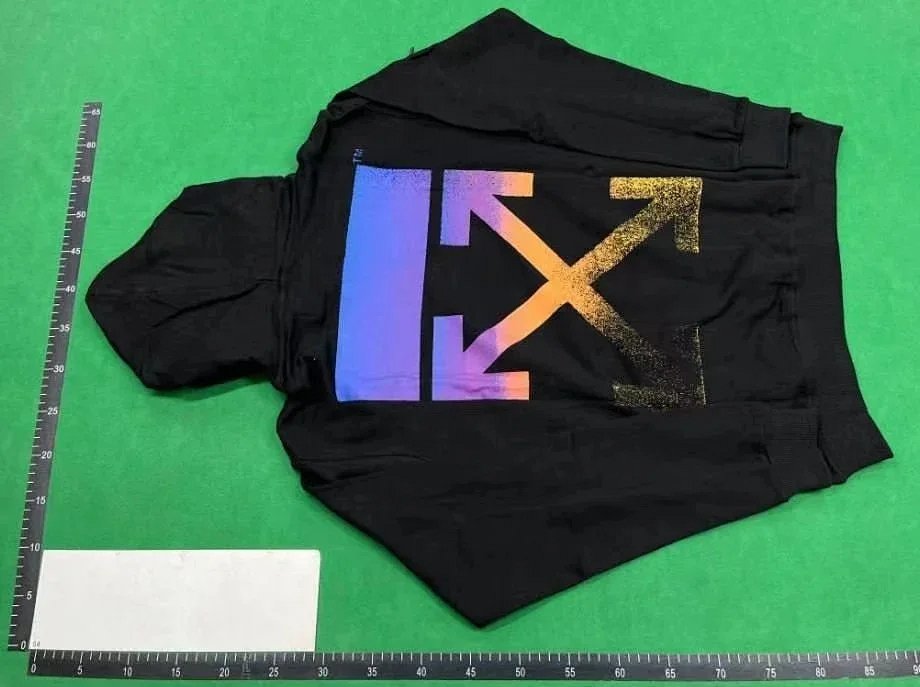 Off-White Paisley Embroidered Hoodie Black product detail 7 in Litbuy spreadsheet finds