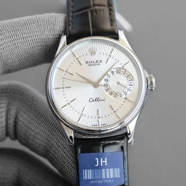 Rolex Cellini Time Silver Dial Mechanical Watch - 1