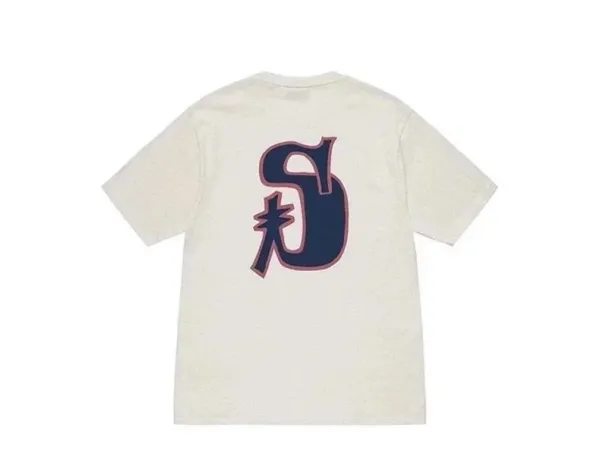 Saint Tears Logo Graphic T-Shirt Beige - 1