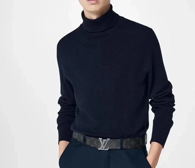 Louis Vuitton Belts LV Initiales buckle with Monogram-pattern strap product detail image 5