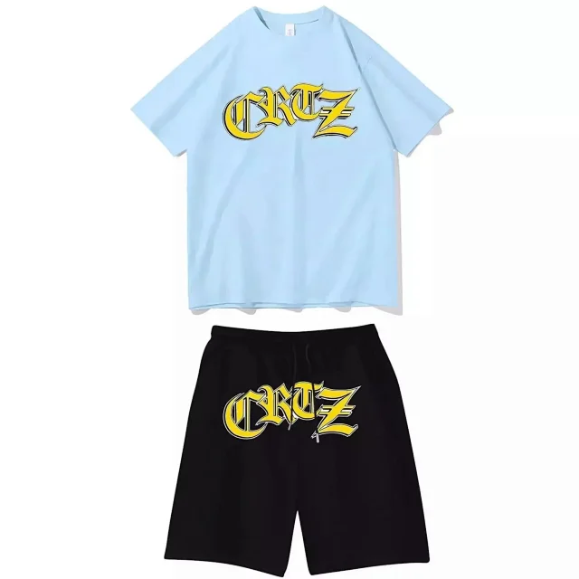 Unbranded Matching Sets Graphic-print T-shirt and shorts set product detail image 7