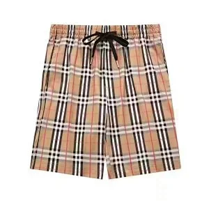 Burberry Shorts Check-print drawstring product detail image 5