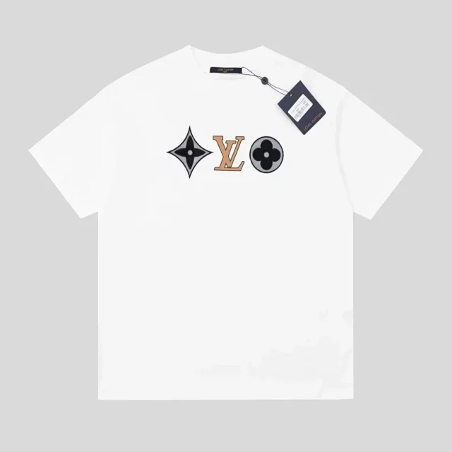 Louis Vuitton T-Shirts Short-Sleeve Logo T-Shirt product detail image 4