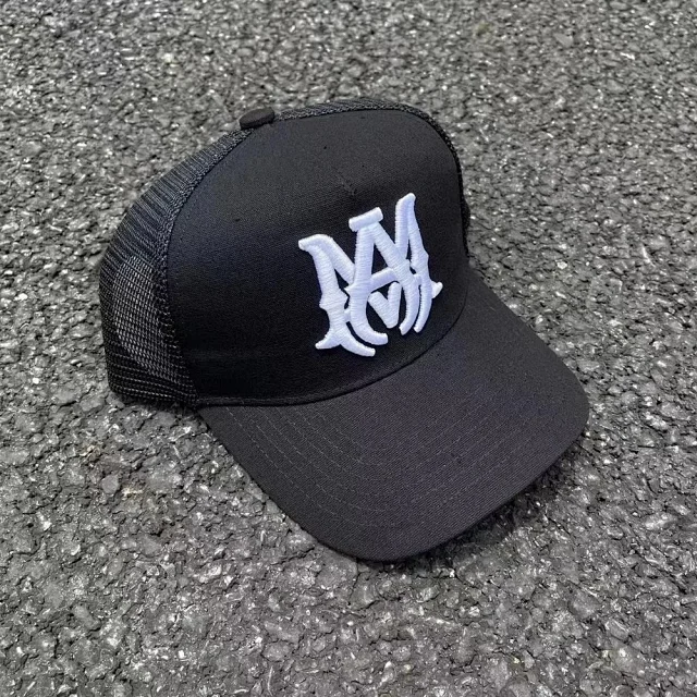 AMIRI Hats Mesh Trucker Cap with Embroidered Logo product detail image 1