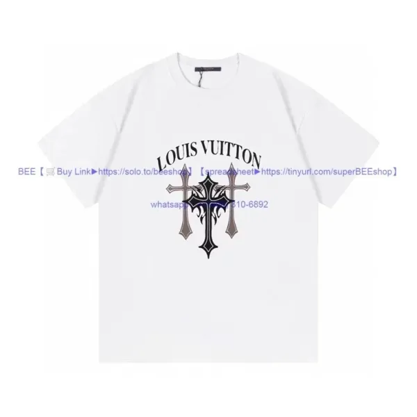 Louis Vuitton Graphic Print Black T-Shirt - 14