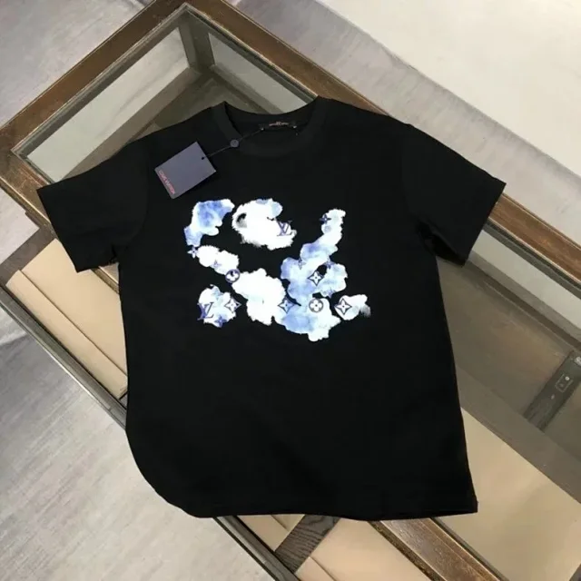 Louis Vuitton T-Shirts Short-Sleeve Crew-Neck Graphic product detail image 55