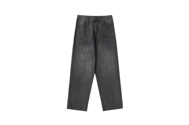 Balenciaga Trousers Logo-print wide-leg product detail image 8