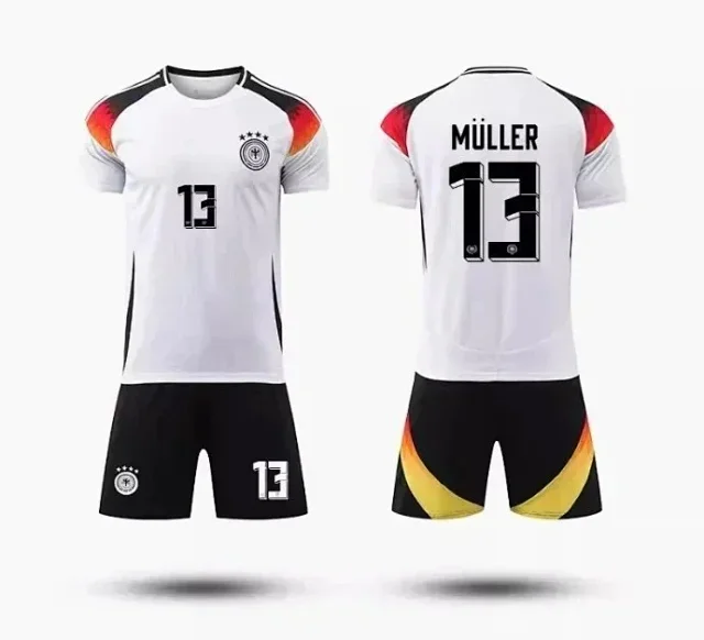 Unbranded Football Jerseys Germany Jersey and Shorts Set product detail image 3