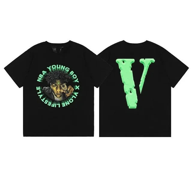 VLONE T-Shirts Short-Sleeve Graphic V Print product detail image 5