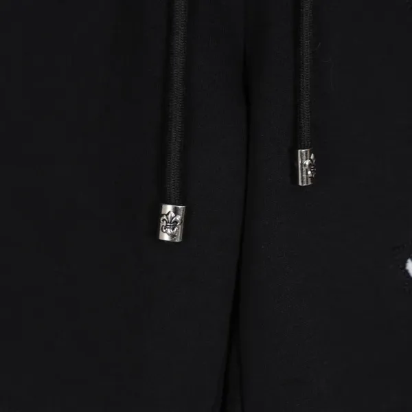 Chrome Hearts x Unknown Brand Cross-Embellished Black Shorts - 7