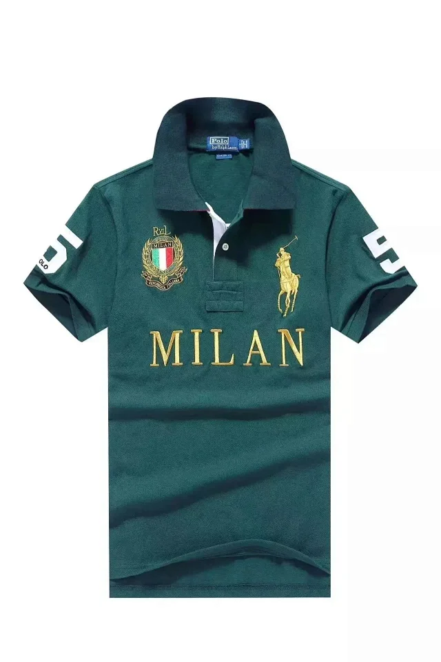 Polo Ralph Lauren Shirts Short-Sleeve City Crest Shirt with Number Back product detail image 2