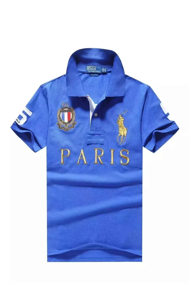 Polo Ralph Lauren Shirts Short-Sleeve City Crest Shirt with Number Back product detail image 8